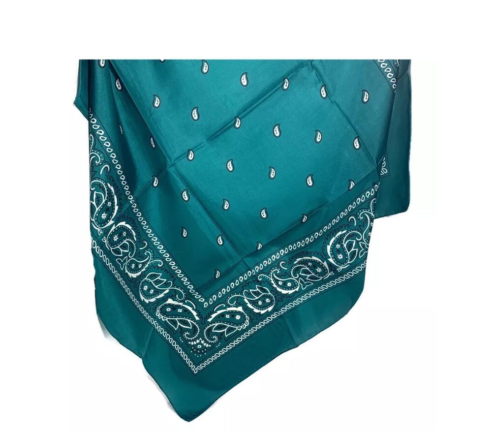 9976 Bandana Silk Scarf, Forest 34.5x34.5 Regular